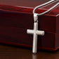 Gift For Grandson-Personalized Cross Necklace From Grandparents